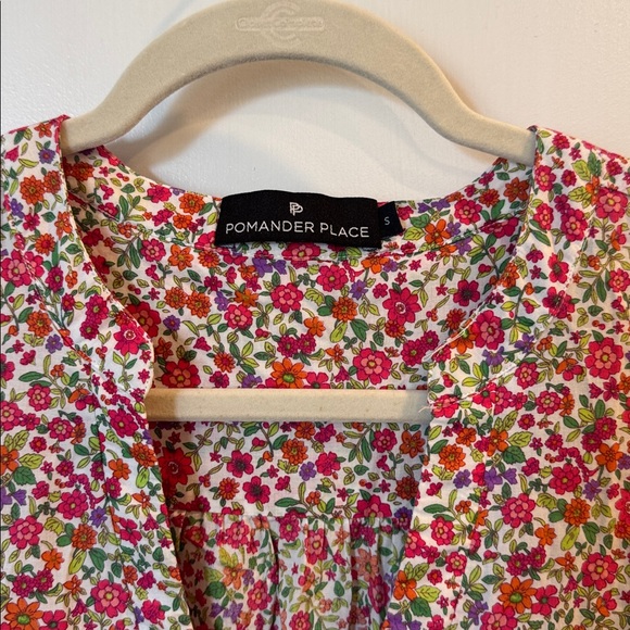 Tuckernuck Pomander Place Kenzo Vibrant Floral Mini Dress - Picture 3 of 7